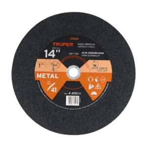 DISCO DE CORTE METAL 14" TRUPER 12568