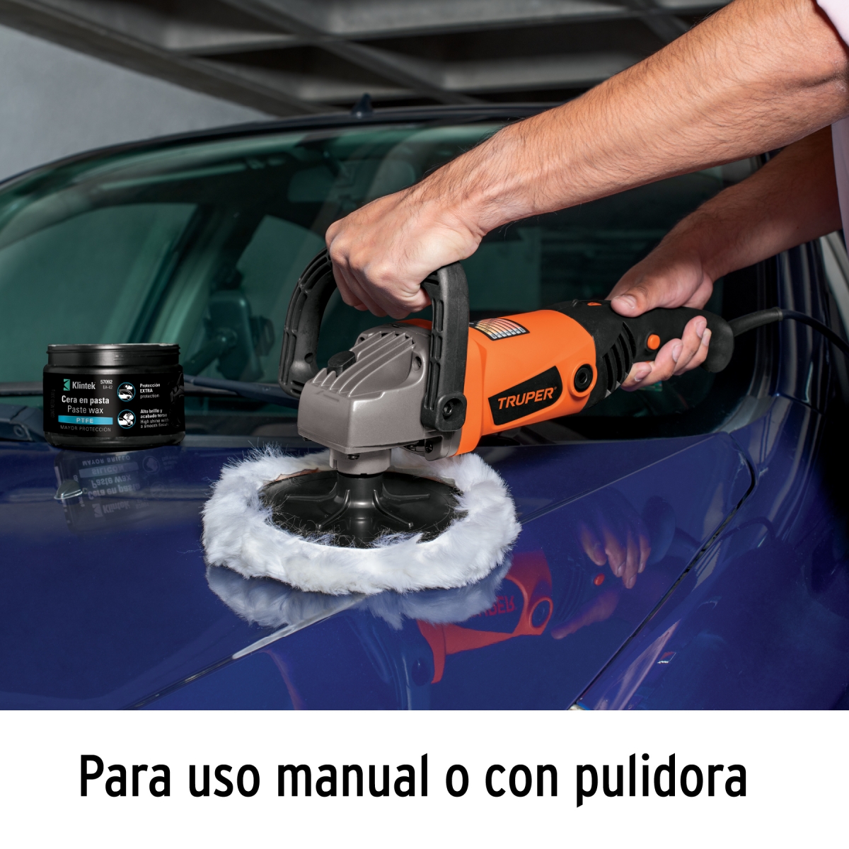 Cera en pasta de silicón para auto, 500 g, Klintek - Imagen 3