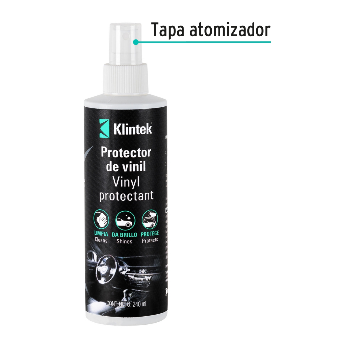 Líquido protector de vinil, 240 ml Klintek - Imagen 3