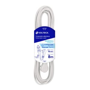 EXTENSION ELECTRICA DOMESTICA 8 M VOLTECK 48030
