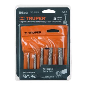 JUEGO DE EXTRACTORES DE TORNILLOS TRUPER 14512
