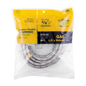 MANGUERA DE GAS 3/8 (5M) FOSET BASIC 24066