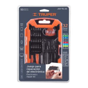 JUEGO DESARMADOR PARA REPARACION DE CELULARES TRUPER 17762