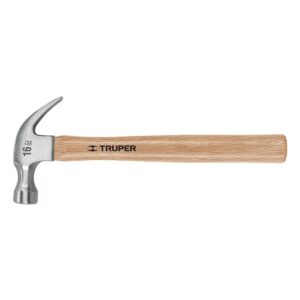 MARTILLO DE MADERA UÑA CURVA 16 OZ TRUPER 16752