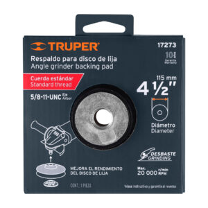 RESPALDO PARA DISCO DE LIJA TRUPER 17273